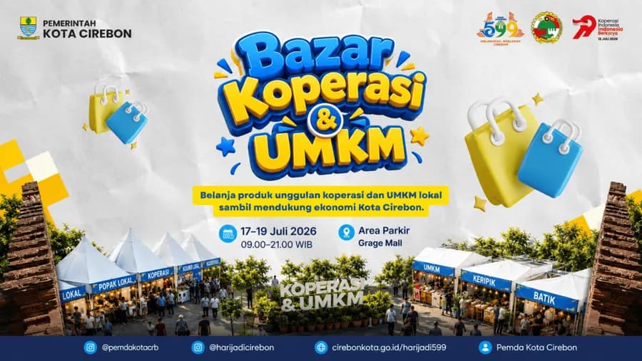 Bazar Koperasi & UMKM Grage Mall!